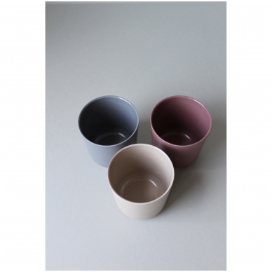 Bambukiniai puodeliai Fog/Beet/Ocean 3 vnt.  | CINK