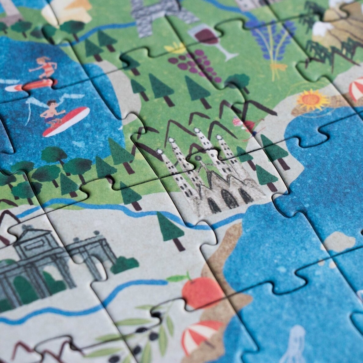 Puzzle DISCOVER EUROPE, 6+ y. 4