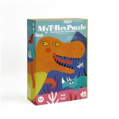 Dėlionė T-REX,  3-6 m.