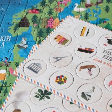 Puzzle DISCOVER EUROPE, 6+ y. 1