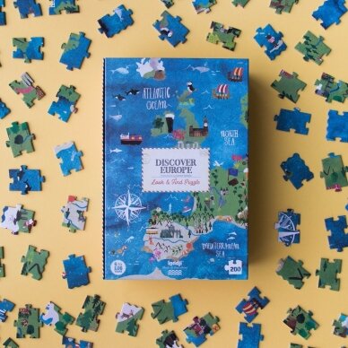 Puzzle DISCOVER EUROPE, 6+ y. 2 Puzzle DISCOVER EUROPE, 6+ y. 2