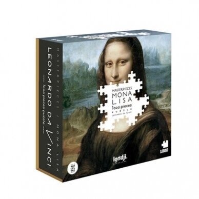 Dėlionė MONA LISA - DA VINCI, 1000 detalių Dėlionė MONA LISA - DA VINCI, 1000 detalių