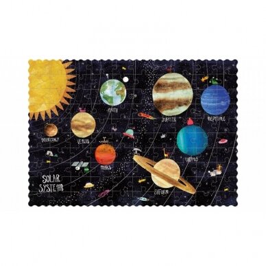 Dėlionė PLANETOS, 100 d., 6+ m. 1 Dėlionė PLANETOS, 100 d., 6+ m. 1