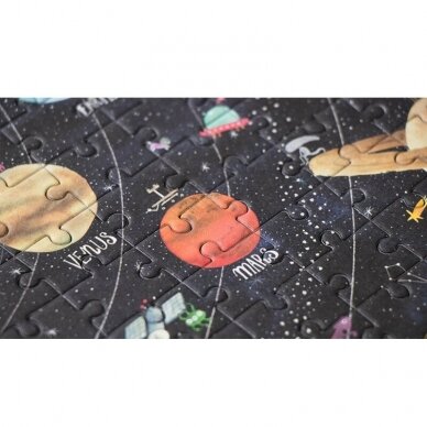 Dėlionė PLANETOS, 100 d., 6+ m. 2 Dėlionė PLANETOS, 100 d., 6+ m. 2