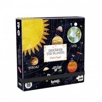 Dėlionė PLANETOS, 100 d., 6+ m. Dėlionė PLANETOS, 100 d., 6+ m.