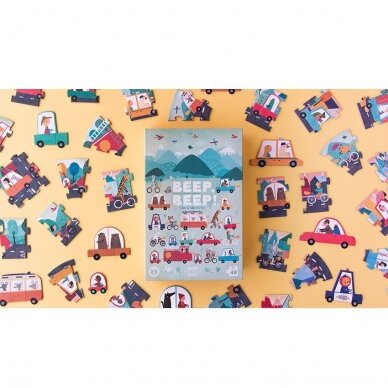 Dėlionė PYP PYP!, 3-6 m. 6 Dėlionė PYP PYP!, 3-6 m. 6