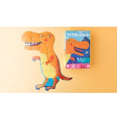 Dėlionė T-REX, 3-6 m. 2 Dėlionė T-REX, 3-6 m. 2