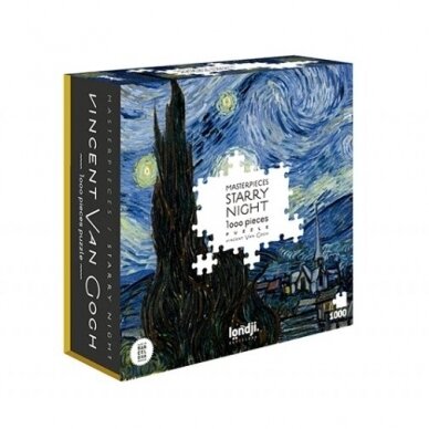 Dėlionė ŽVAIGŽDĖTAS DANGUS - VAN GOGH, 1000 detalių