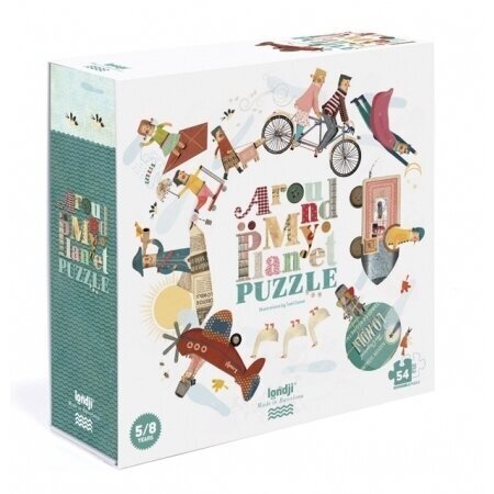 Dėlionė APLINK PLANETĄ, 5-8m. Dėlionė APLINK PLANETĄ, 5-8m.