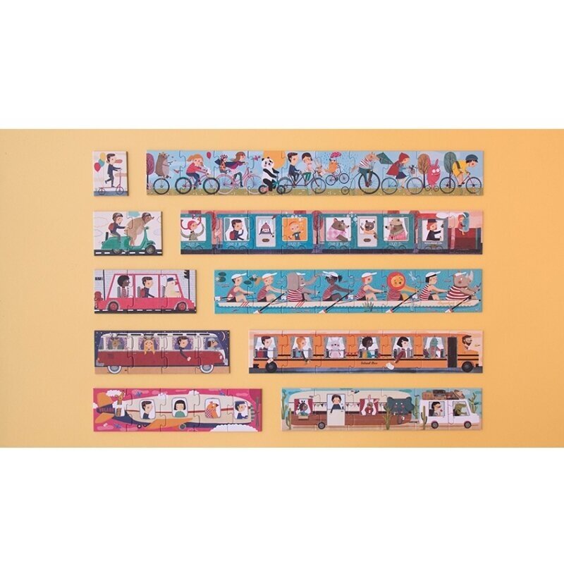 Puzzle 10 TRAVELLERS, 3+ y. 1