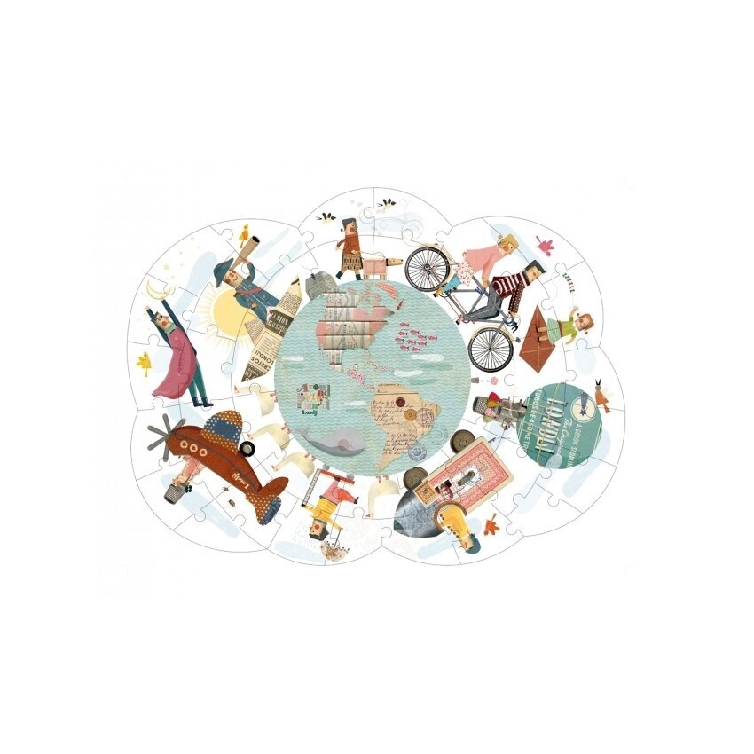 Dėlionė APLINK PLANETĄ, 5-8m. 1 Dėlionė APLINK PLANETĄ, 5-8m. 1
