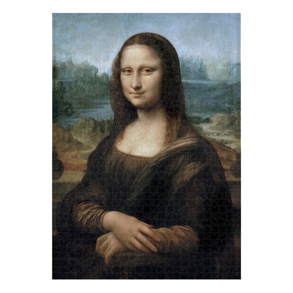 Dėlionė MONA LISA - DA VINCI, 1000 detalių 1 Dėlionė MONA LISA - DA VINCI, 1000 detalių 1