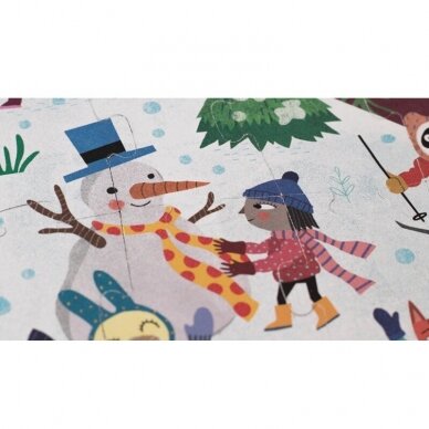 Reversible puzzle LET'S GO TO THE MOUNTAIN, 3+ y. 1 Reversible puzzle LET'S GO TO THE MOUNTAIN, 3+ y. 1