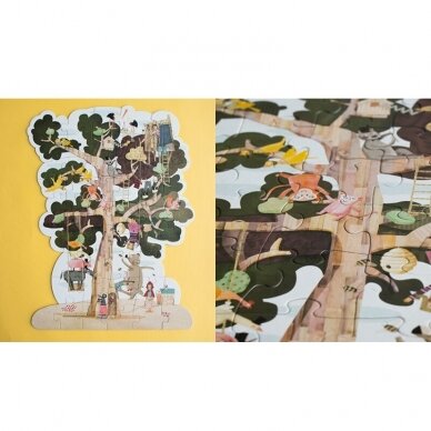 Double sided puzzle MY TREE, 5-8 y. 2 Double sided puzzle MY TREE, 5-8 y. 2