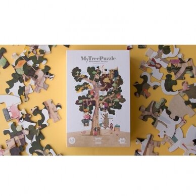 Double sided puzzle MY TREE, 5-8 y. 8 Double sided puzzle MY TREE, 5-8 y. 8