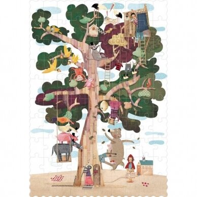 MY TREE reversible puzzle, pocket size 6+ yr 1