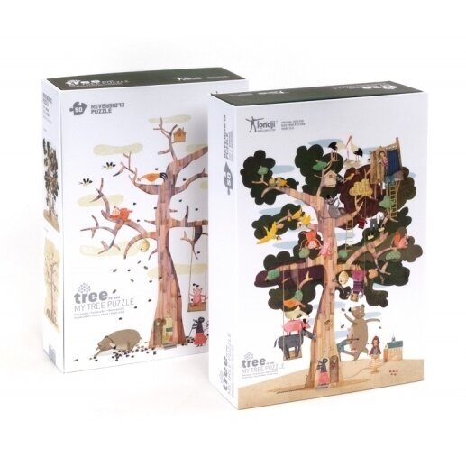 Double sided puzzle MY TREE, 5-8 y. 3 Double sided puzzle MY TREE, 5-8 y. 3