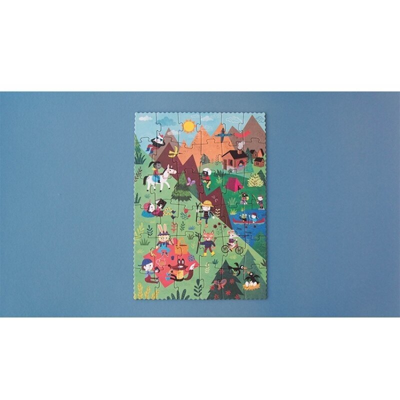 Reversible puzzle LET'S GO TO THE MOUNTAIN, 3+ y. 6 Reversible puzzle LET'S GO TO THE MOUNTAIN, 3+ y. 6