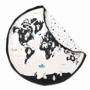 Storage Bag World Map-Stars