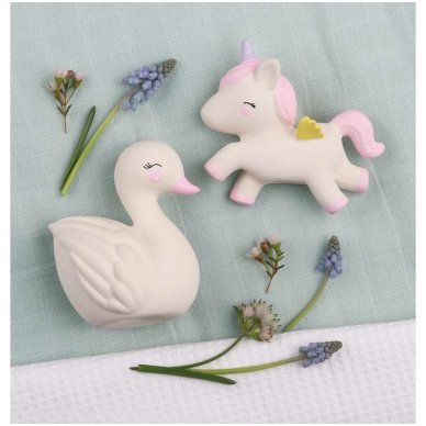 Teething toy: Swan | A Little Lovely Company 4