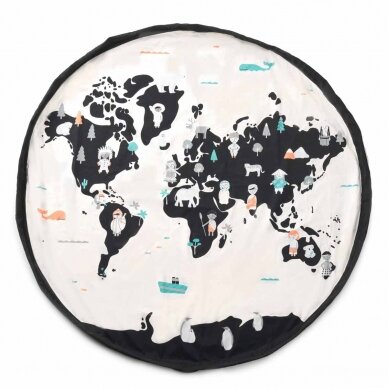 Storage Bag World Map-Stars 3