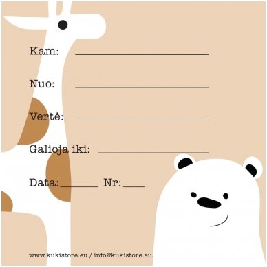 KUKI store Dovanų Kuponas 30 Eur 1