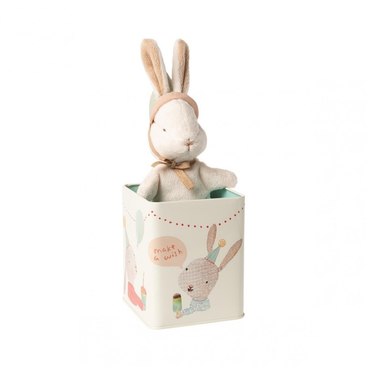 Happy Day Bunny in box, Small Happy Day Bunny in box, Small