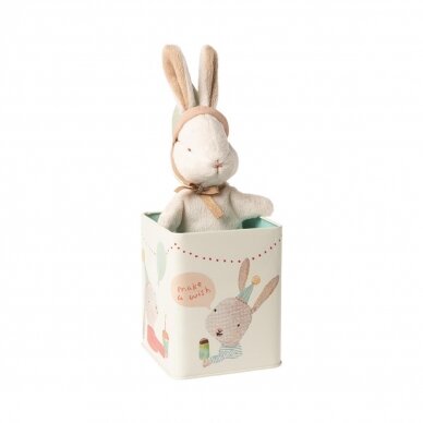 Happy Day Bunny in box, Small