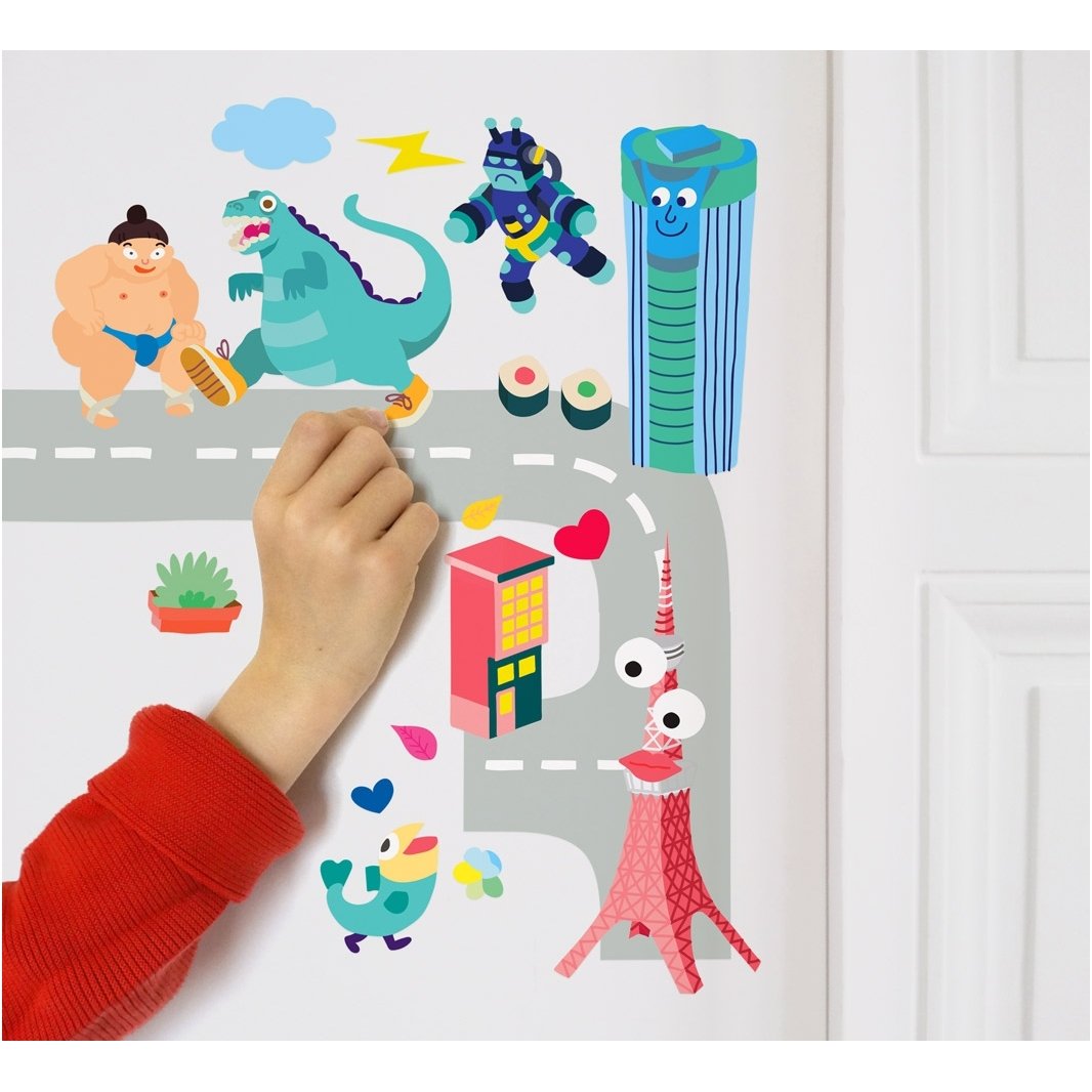 Set of stickers TOKYO 100 pcs | OMY 1