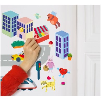 Set of stickers CITY 100 pcs | OMY 1 Set of stickers CITY 100 pcs | OMY 1