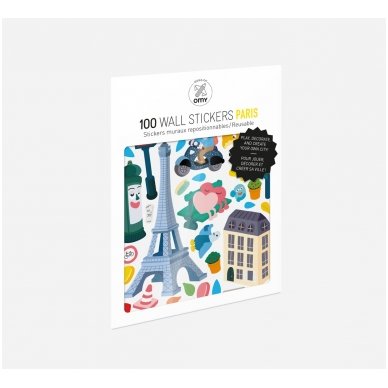 Set of stickers PARIS 100 pcs | OMY