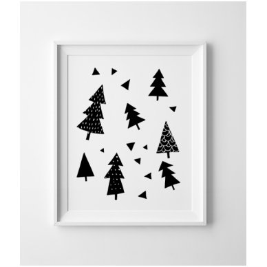 Mini Learners printed poster "Forest"