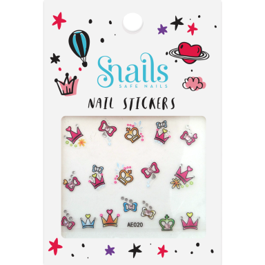 SNAILS Nagų lipdukai PRINCESĖS