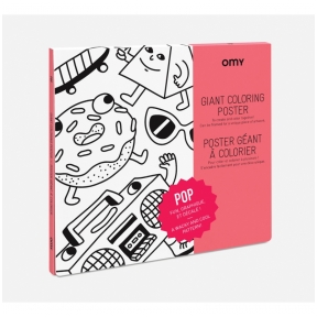 OMY Giant Coloring Poster - Pop