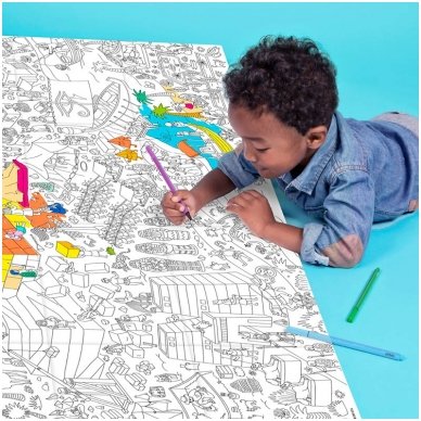 OMY Giant Coloring Poster - Pyramid 3 OMY Giant Coloring Poster - Pyramid 3