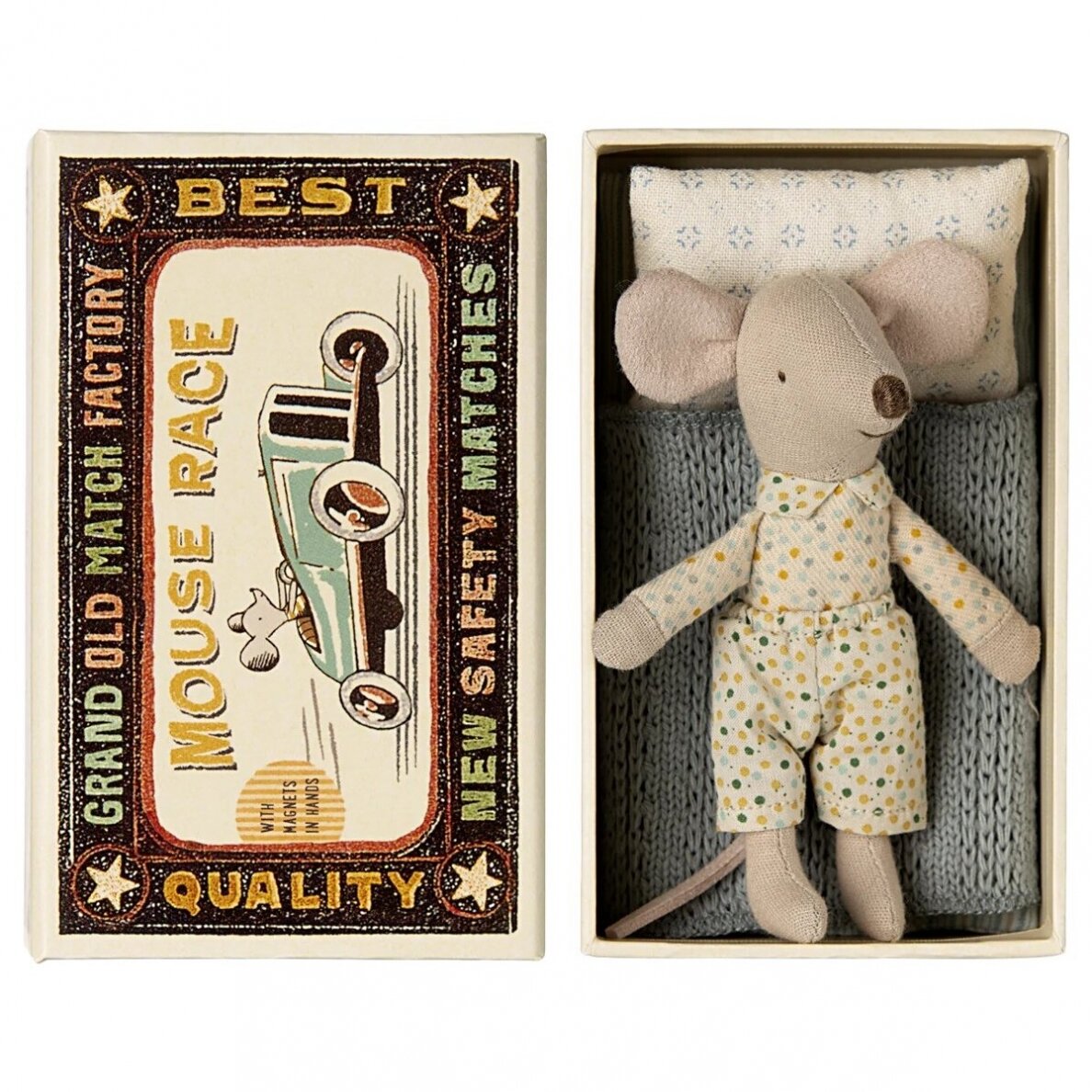 Little brother Mouse in Box, dots Little brother Mouse in Box, dots