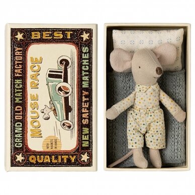 Little brother Mouse in Box, dots Little brother Mouse in Box, dots
