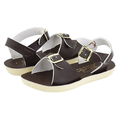 Salt Water Surfer basutės Brown 1 Salt Water Surfer basutės Brown 1