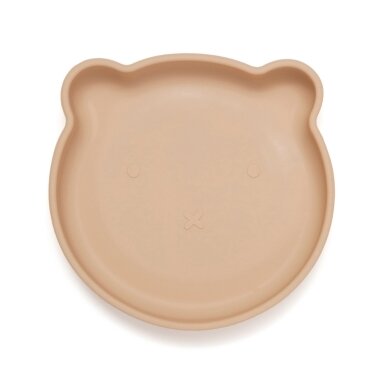 Silikoninė prilimpanti lėkštė kūdikiams, Bear, Honey