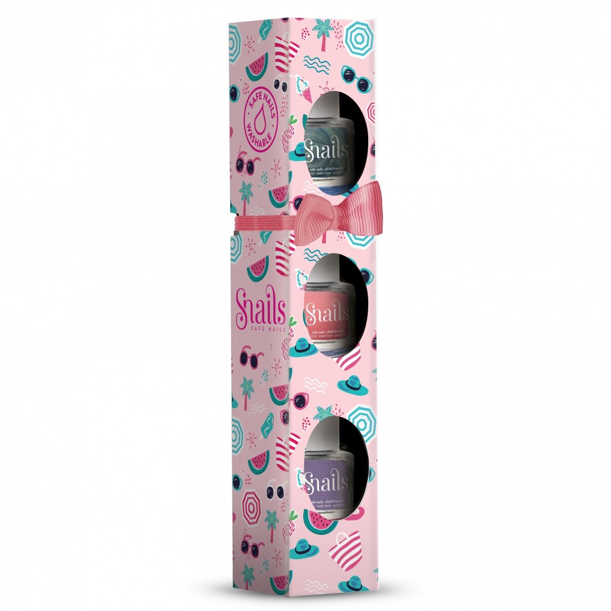 SNAILS 3 mini Nail polish set VERY BERRY LICIOUS