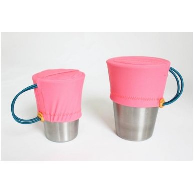 SnackSnap Cup Lid Coral Set of 2 SnackSnap Cup Lid Coral Set of 2