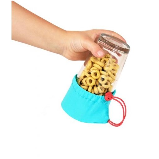 SnackSnap Cup Lid Aqua Set of 2 3 SnackSnap Cup Lid Aqua Set of 2 3