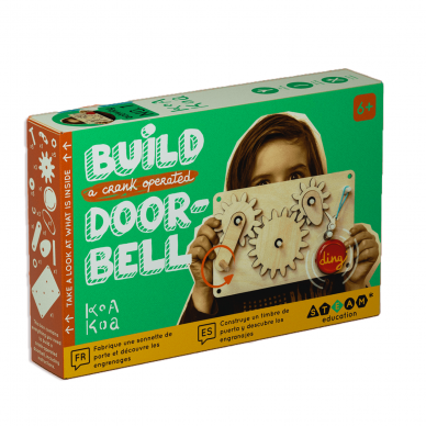 STEAM set BUILD DOOR-BELL, 6+ y.