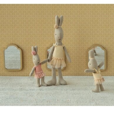 Small Rabbit, ballet skirt, rose 1 Small Rabbit, ballet skirt, rose 1