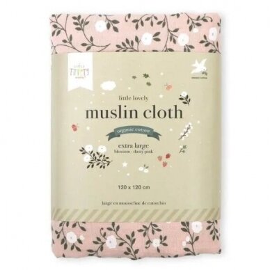 XL organinės medvilnės merliukas Žiedai, Dusty pink 1 vnt. 2 XL organinės medvilnės merliukas Žiedai, Dusty pink 1 vnt. 2