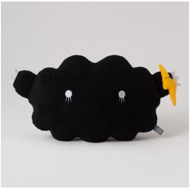 Cloud Black Medium Cushion | Noodoll